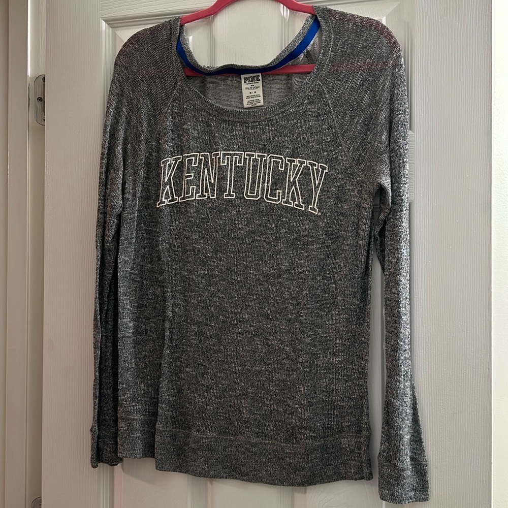 Pink with 5th and Ocean Kentucky Lightweight Sweater